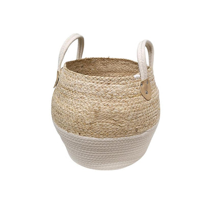 Straw storage basket