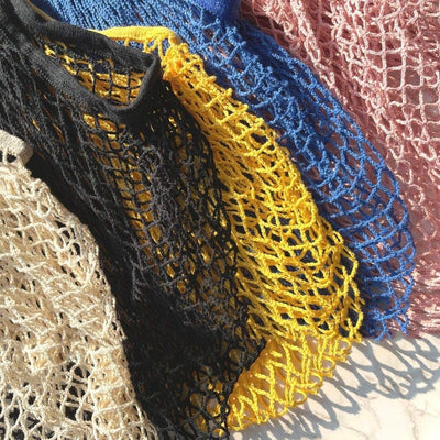 Portable Reusable Grocery Mesh Bags