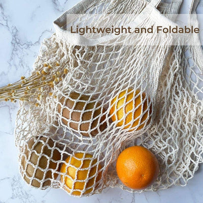 Portable Reusable Grocery Mesh Bags