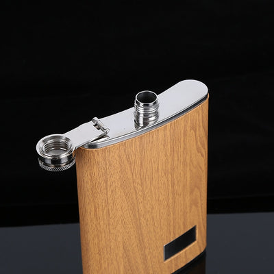 Creative 9 Oz Stainless Steel Hip Flask Set