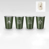 350ml Stainless Steel Pint Cups Set