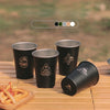 350ml Stainless Steel Pint Cups Set