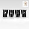 350ml Stainless Steel Pint Cups Set