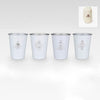 350ml Stainless Steel Pint Cups Set