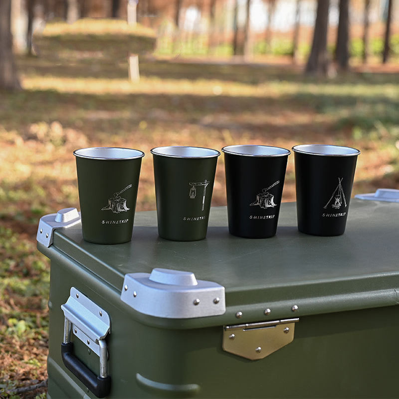 Outdoor Camping Stainless Steel Coffee Cup